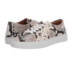 Jacques Solovière Paris Herve en Ville Python Sneakers Leather Sz 5 US 36 EU NIB